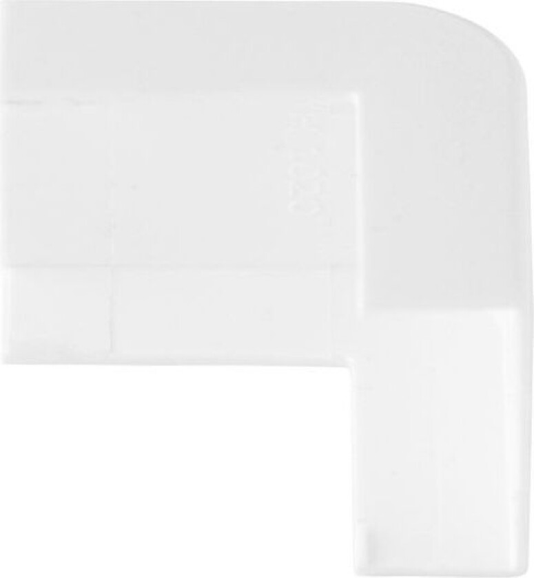 Ytterhjørne for kabelkanal 20x10 mm