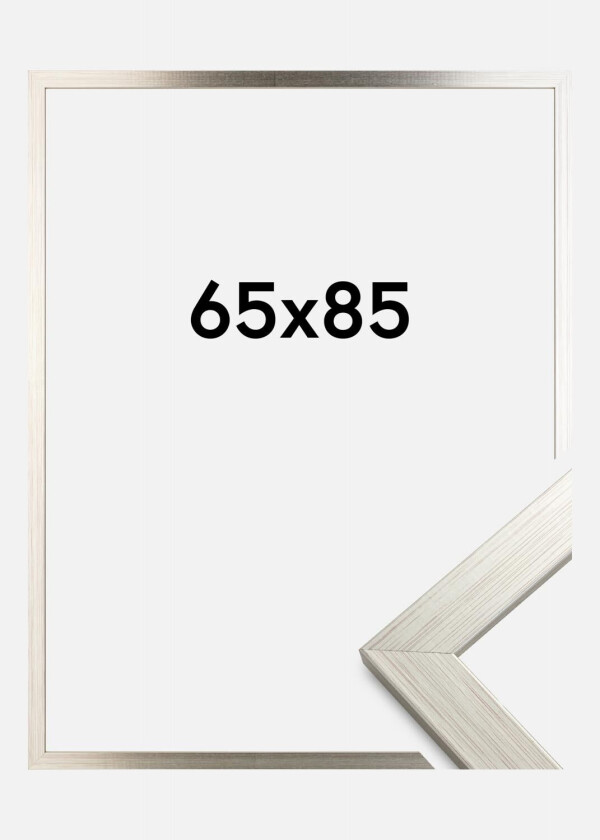 Ramme Silver Wood Akrylglass 65x85 Cm