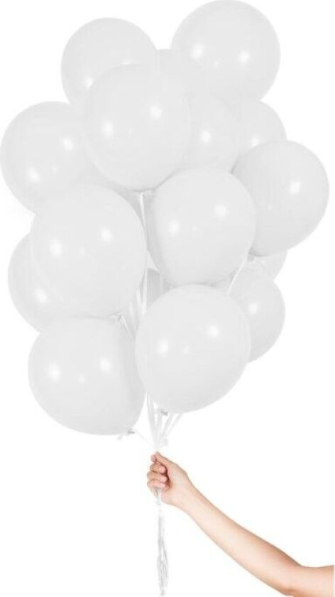 Bilde av Ballonger 30-pk. Hvit