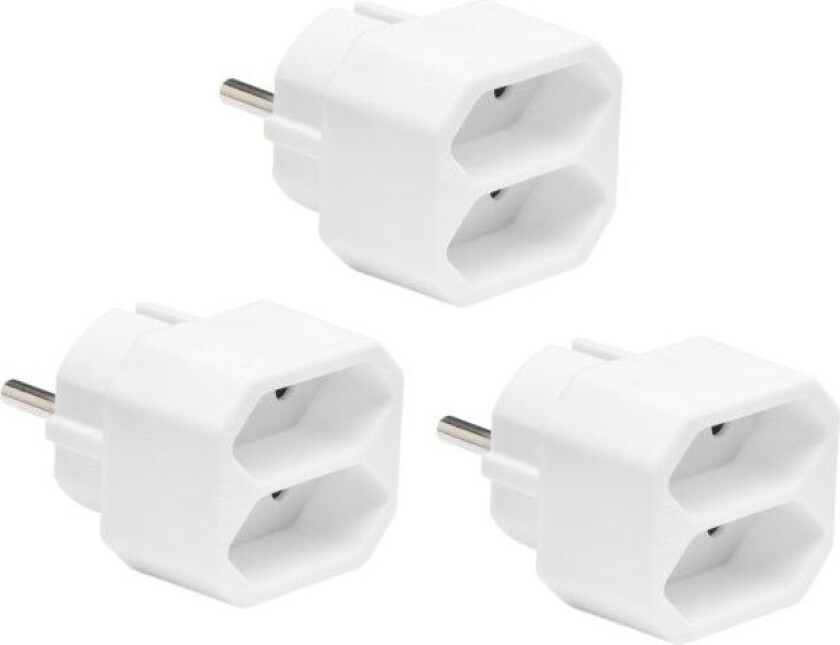 Grenuttak EU 2-veis 3-pk.