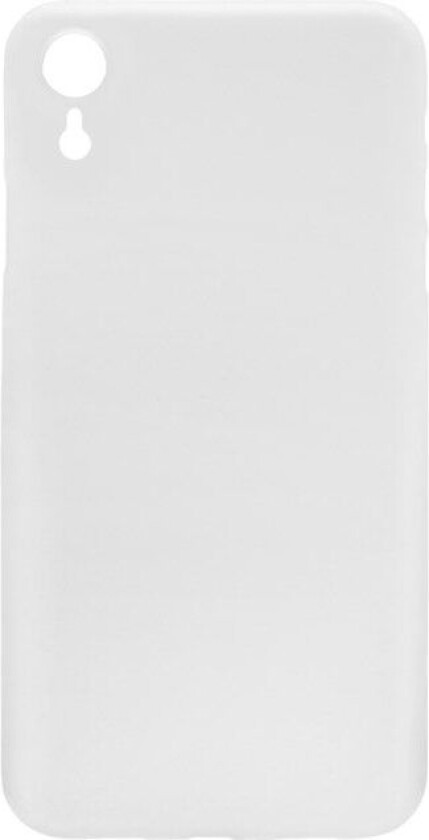 Ultra Thin Mobildeksel for iPhone Xr Transparent