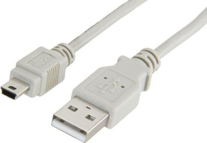 Mini-USB-kabel Grå 0,5 m