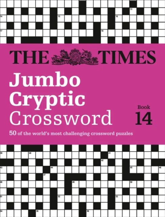 The Times Jumbo Cryptic Crossword Book 14 av The Times Mind Games, Richard Browne