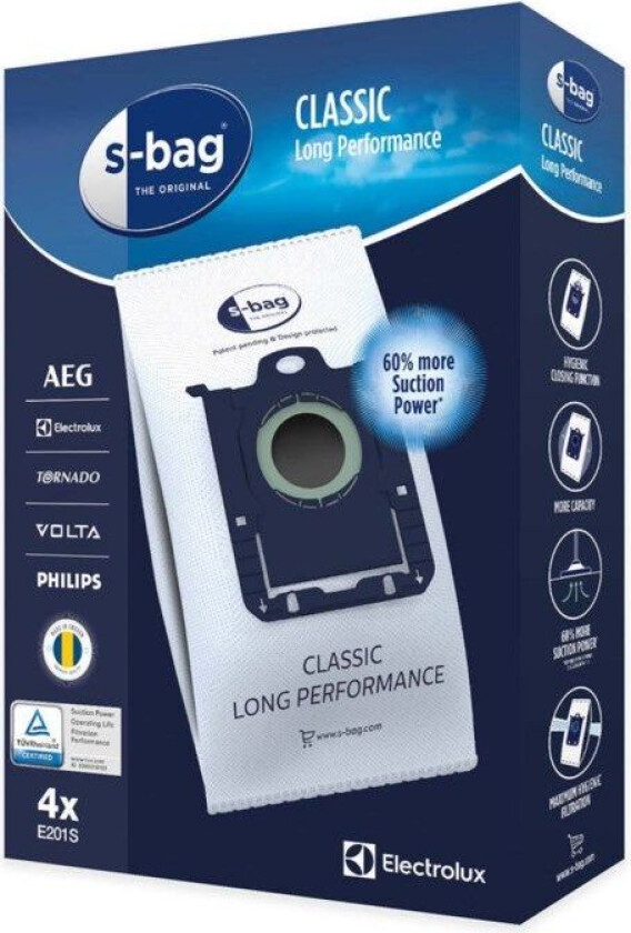 Electrolux-støvsugerpose Standard bag, 4-pk.