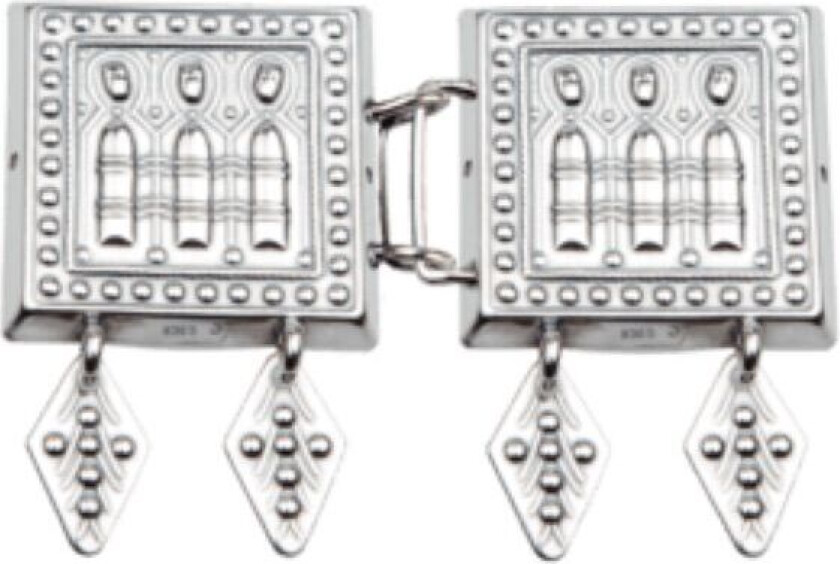 Beltespenne Nordmøre i 830 oksidert sølv