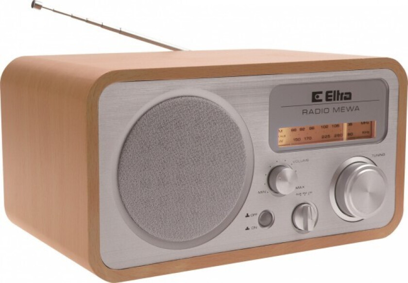 ELTRA MEWA, Personlig, Analog, FM, LW, 88 - 108 MHz, 148,5 - 283,5 kHz, 2,5 W