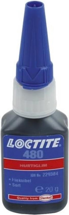 Bilde av HENKEL Hurtiglim 480 black max 20g