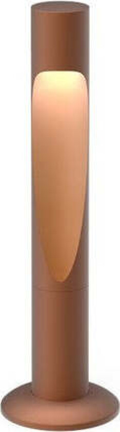 Flindt Garden Pullert LED 3K m/adp, Corten, anker, lav