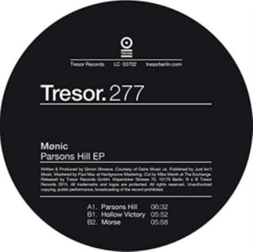 Monic - Parsons Hill