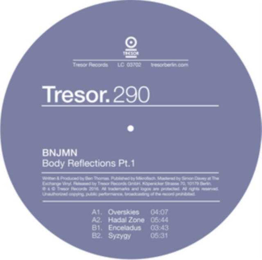 Bnjmn - Body Reflections Pt. 1