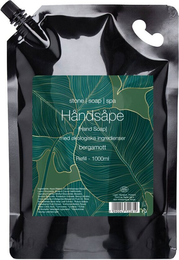 Stone Soap Spa Hand Soap Refill Bergamot 1000 ml