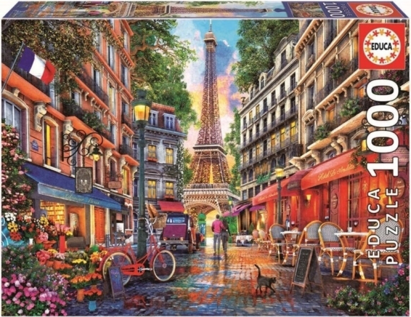 EDUCA BORRAS Paris, Dominic Davison puzzle 1000pcs
