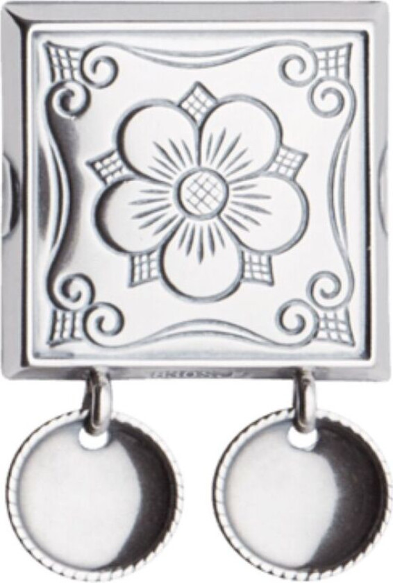 Beltestøl Olavsrosen i 830 oksidert sølv