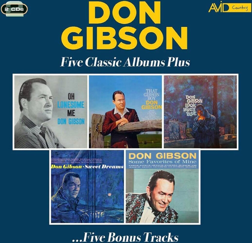 Don Gibson - Five Classic Albums Plus