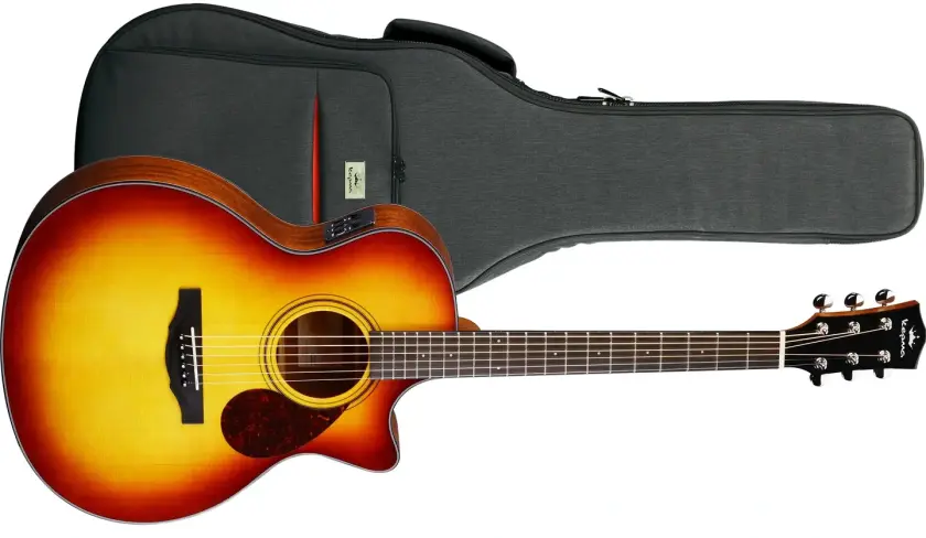 Solid Top F0e Cherry Burst Grand Auditorium Ak.Gitar M/pickup