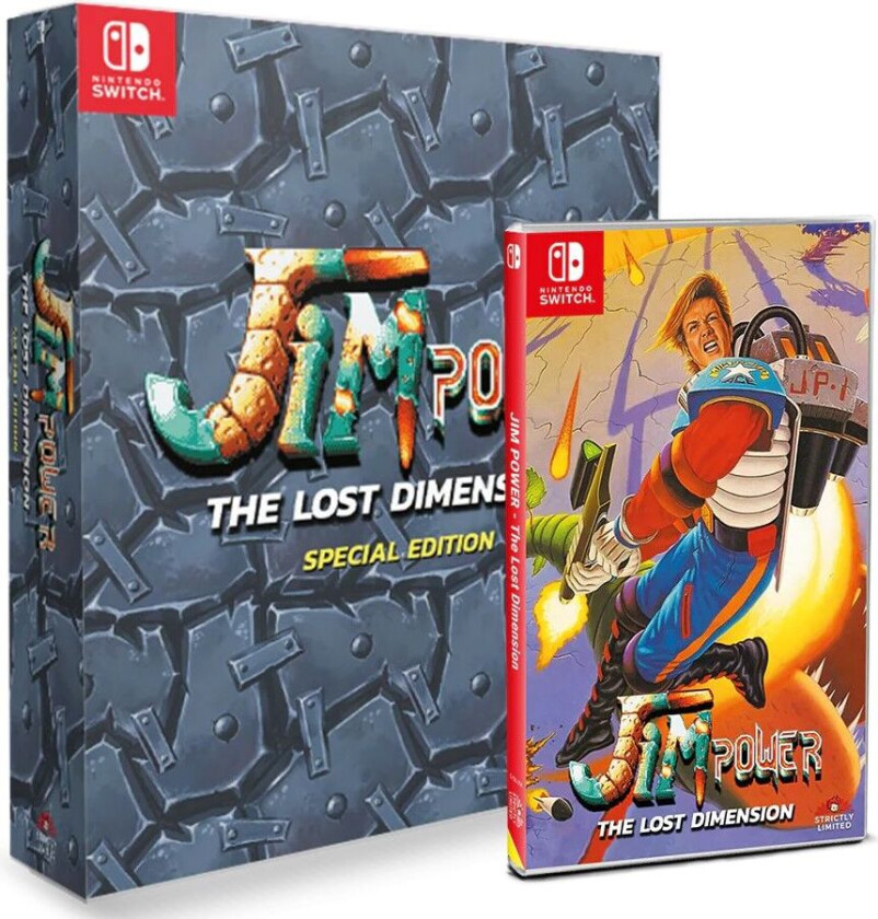 Jim Power The Lost Dimension Special Limited Edition (Strictly Limited) - Nintendo Switch