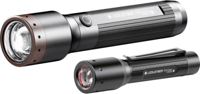 Led Lenser Ledlenser Combo-Licht-Set P7R Core + P3 Core LED (RGB) Stavlygte  Batteridrevet, Batteridrevet 90 lm 6 t 42 g