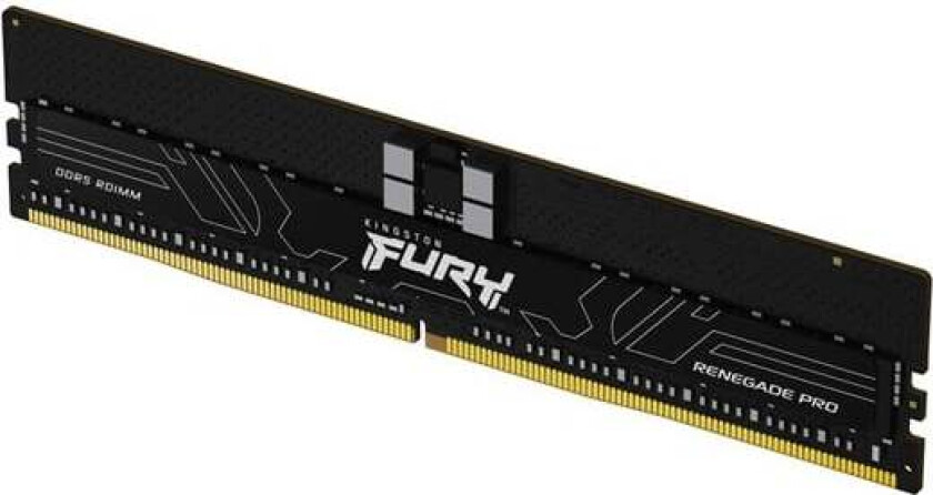 FURY Renegade Pro - DDR5 - sett - 256 GB: 8 x 32 GB - DIMM 288-pin - 6000 MHz / PC5-48000 - CL32 - 1.35 V - registrert - on-die ECC - svart