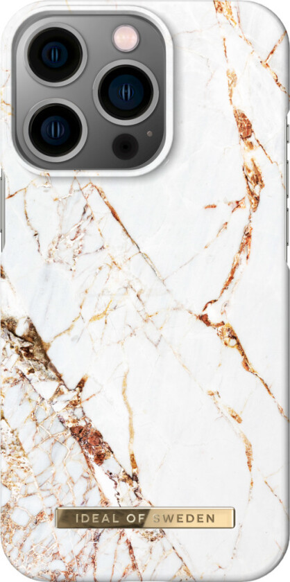 iDeal of Sweden Fashion Case MagSafe iPhone 14PR Carrara Gold