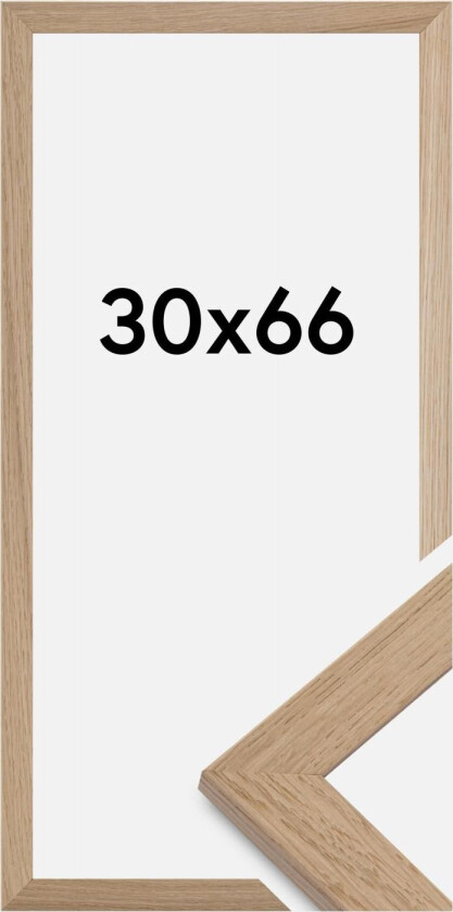 Ramme Trendline Akrylglass Eik 30x66 Cm