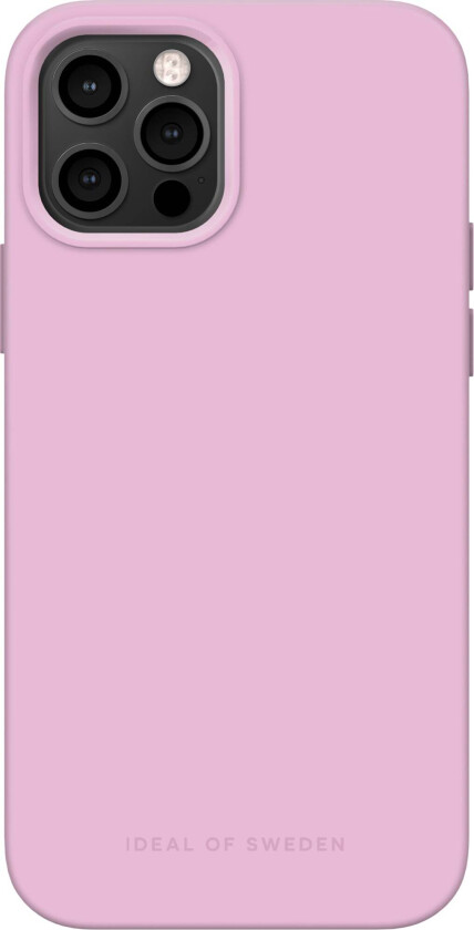 iDeal of Sweden Silicone Case MagSafe iPhone 12/12P Bubblegum Pink