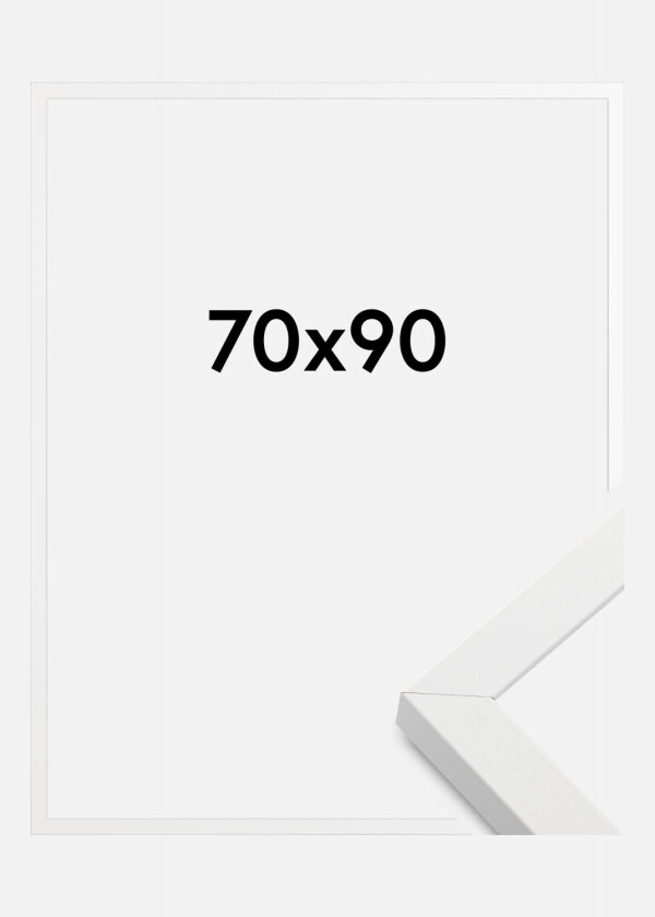 Ramme Amanda Box Hvit 70x90 Cm