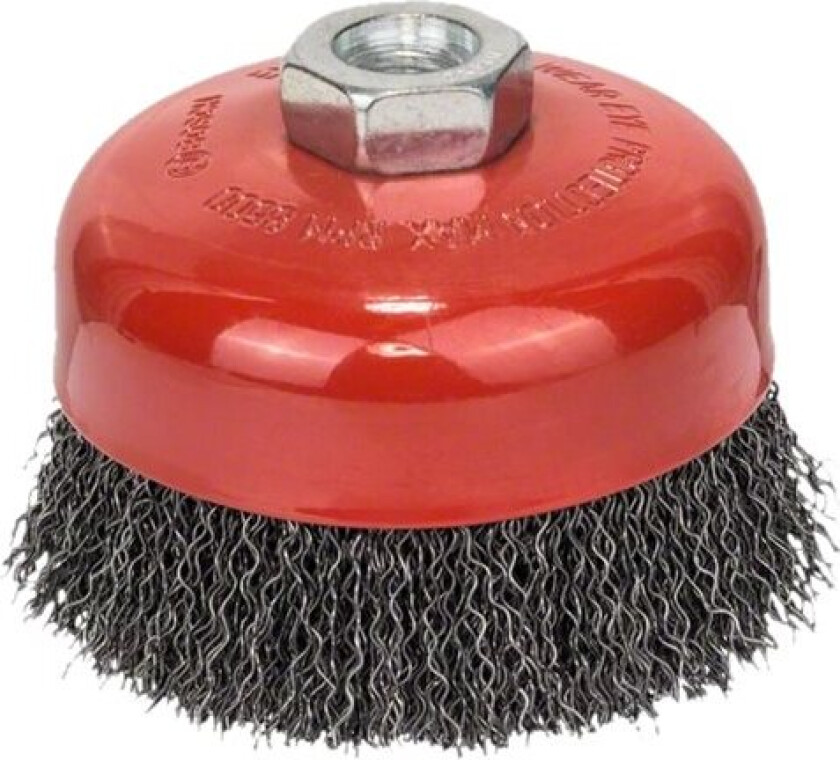 - Trådkoppbørste - for metall - 100 mm - M14