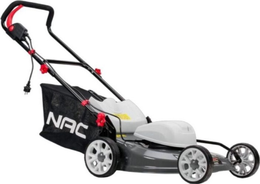 ELEKTRISK GRESSKLIPPER 1800W 46cm METALL INDUKSJONSMOTOR