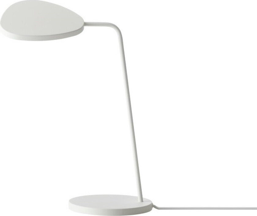 Leaf bordlampe hvit