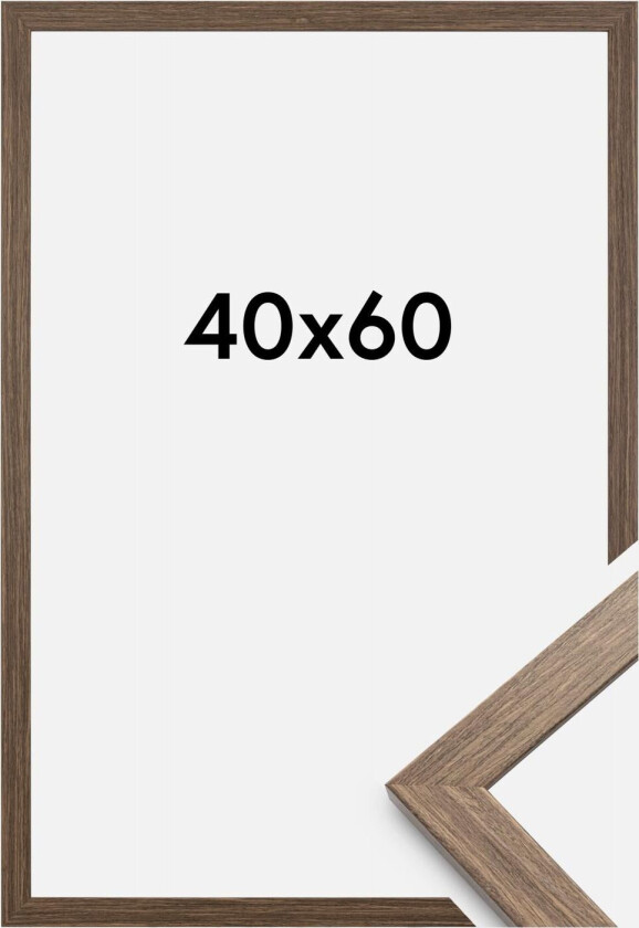 Ramme Stilren Cold Brown 40x60 Cm