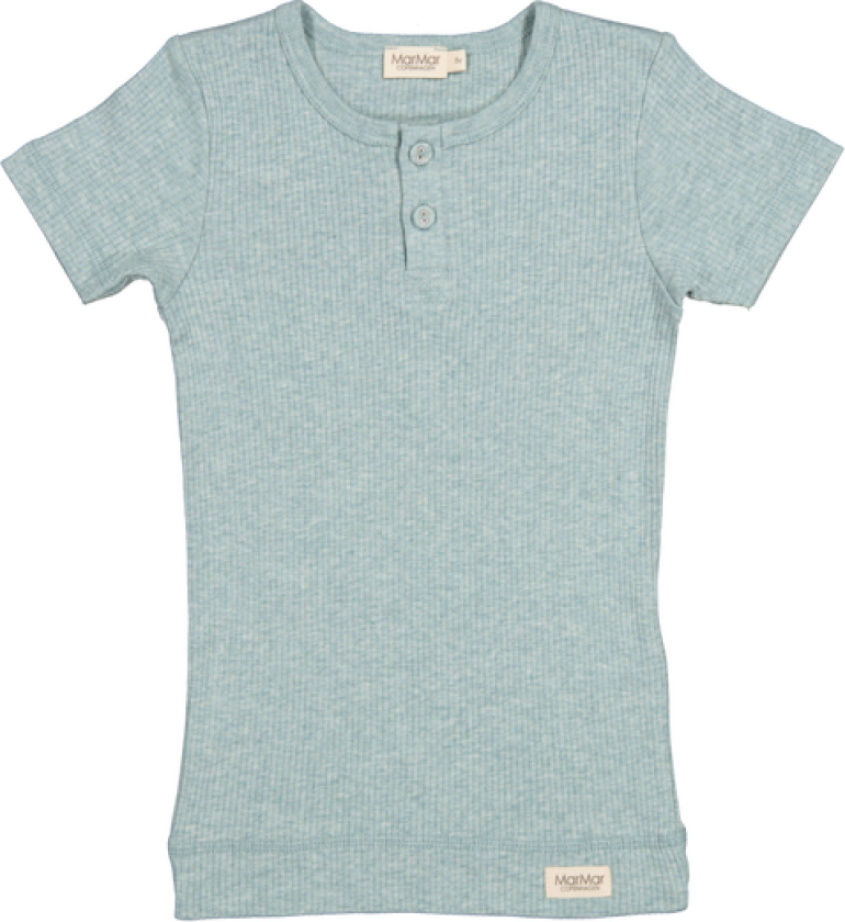 MarMar T Skjorte Tee SS Modal Melange Pistachio Mel
