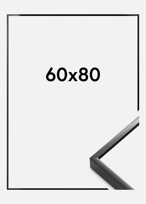 Ramme Premium Alpha Blank Svart 60x80 Cm