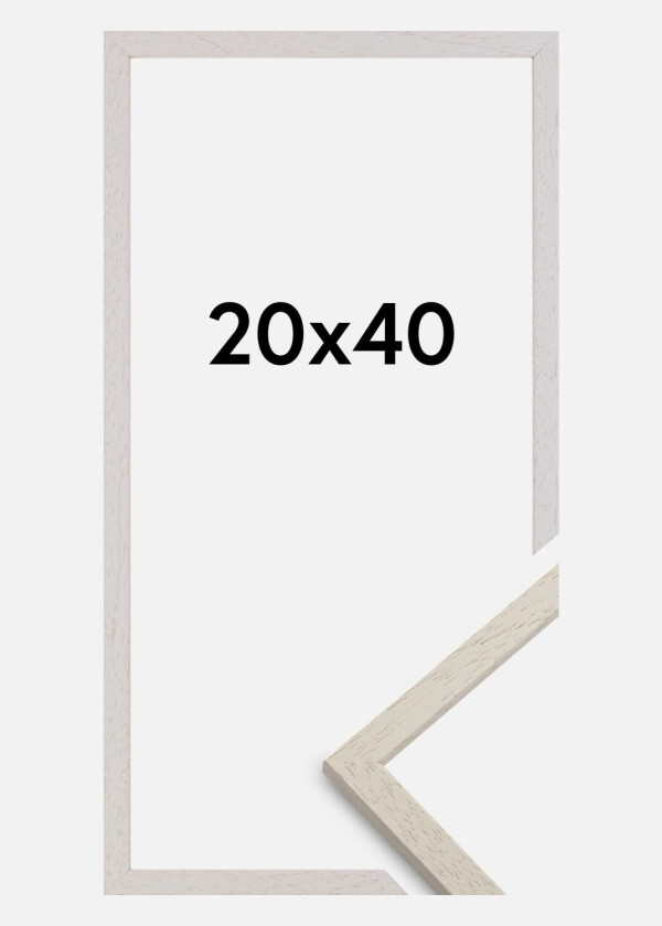 Ramme Edsbyn Akrylglass Sand 20x40 Cm