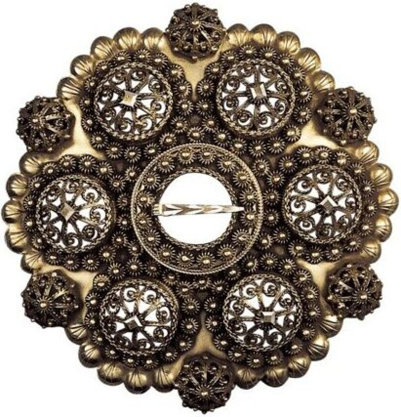 Bolesølje Telemark i 830 antikkforgylt sølv