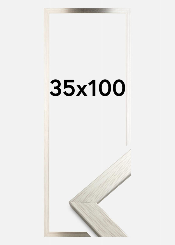Ramme Silver Wood 35x100 Cm