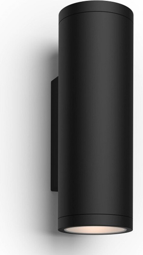 Hue Appear White Color Ambiance Wall Lantern - Black