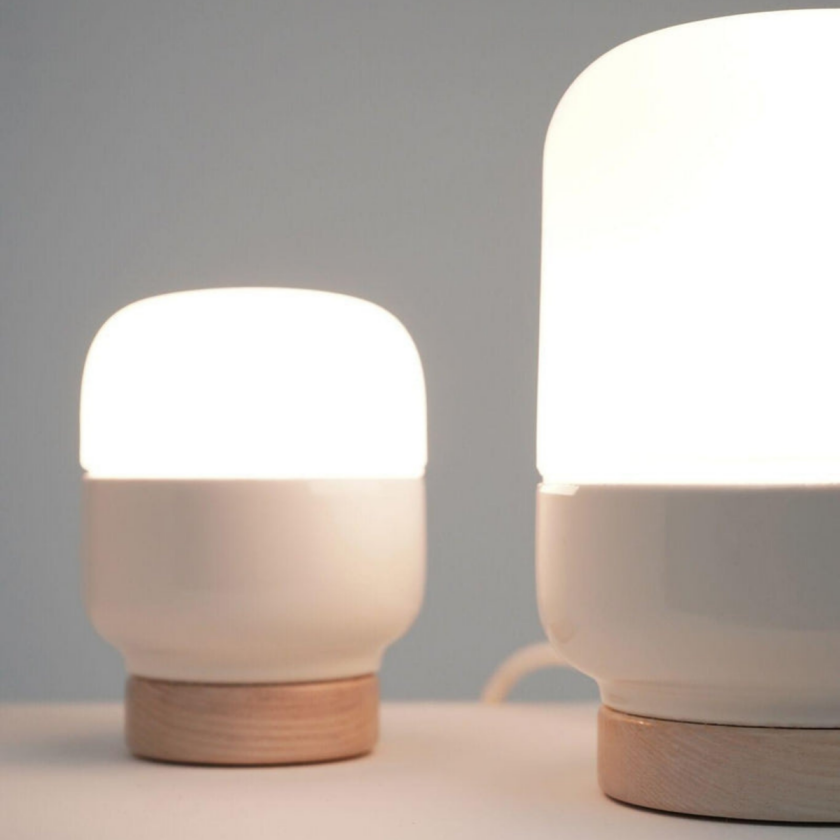 Armatur Ohm Bord 100/190, E27, hvit, IP20