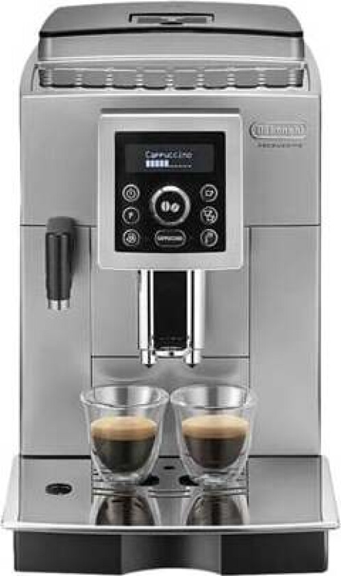 De’Longhi 23 Series, Kaffebrygger (drypp), 1,8 l, Kaffe bønner, Innebygd kaffekvern, 1450 W, Sølv