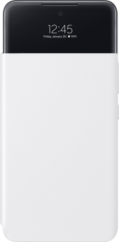 Galaxy A53 Smart S View lommebokdeksel (hvit)