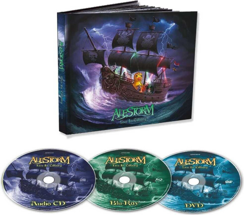 Alestorm - Live In Tilburg (Cd+Dvd+Br) (Mb)