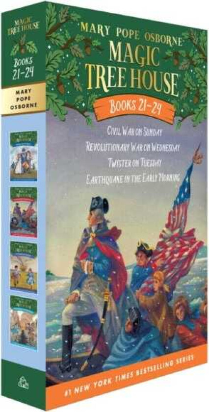 Magic Tree House Books 21-24 Boxed Set