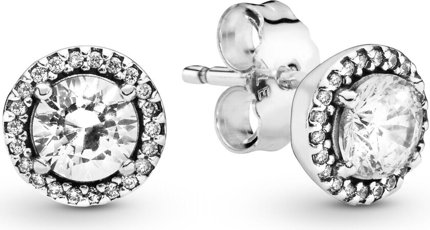 , Øredobber i 925 sølv med zirkoner