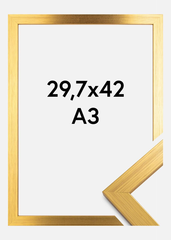 Ramme Gold Wood 29,7x42 Cm (A3)