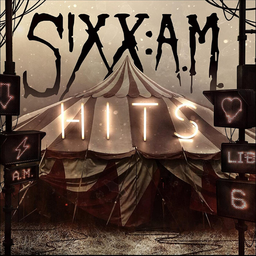 Sixx:A.M. - Hits (Limited 180 Gram Translucent Red with Black Smoke Vinyl - 2LP)