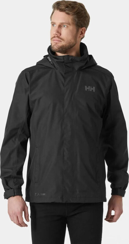 Herre Dubliner Shell Regnjakke Svart 5xl Marineblå5XL