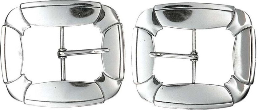 Skospenner i 830 oksidert sølv