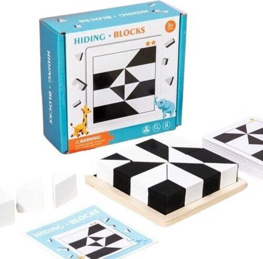 Beste kvalitet Montessori Geometrisk Form Puslespill Byggeklosser Tre 3D Stikksag Puslespill Barn Utdanningsmessig Logisk Tenking Trening Spill