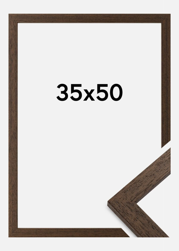 Ramme Brown Wood 35x50 Cm