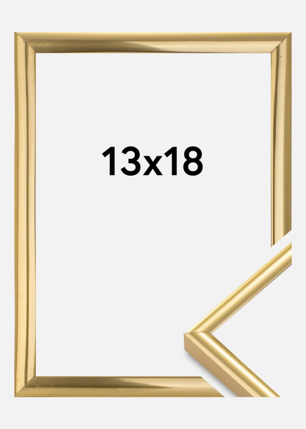 Ramme Victoria Akrylglass Gull 13x18 Cm