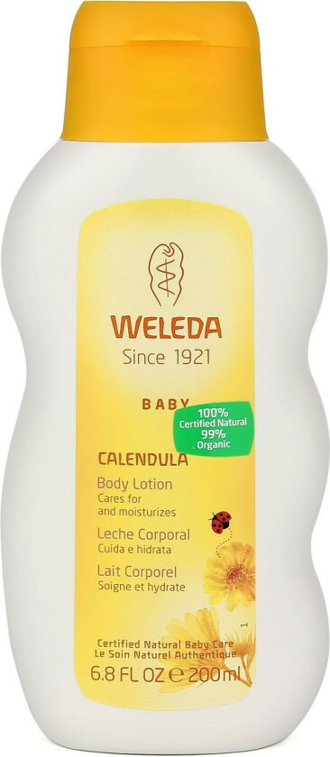 Calendula Baby Body Lotion bodylotion for babyer og barn med calendula 200ml